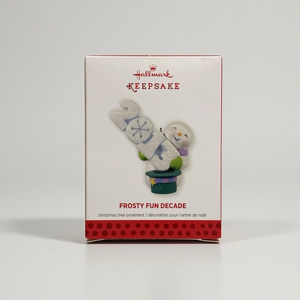Hallmark Keepsake “Frosty Fun Decade” Christmas Ornament -  2013